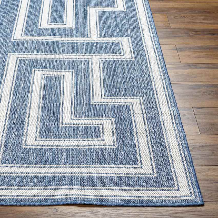 Sylvia Global Navy/Ivory Area Rug