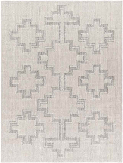 Tarkio Global Light Gray/Beige Area Rug