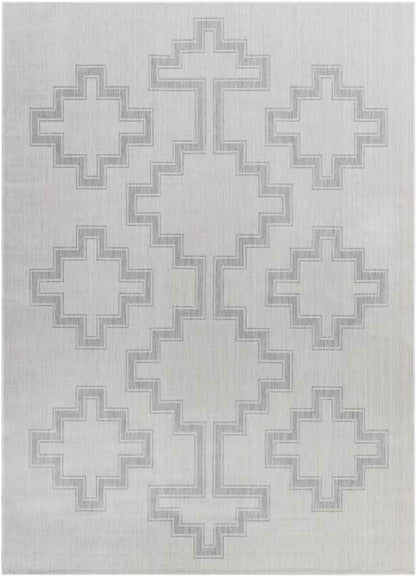 Tarkio Global Light Gray/Beige Area Rug