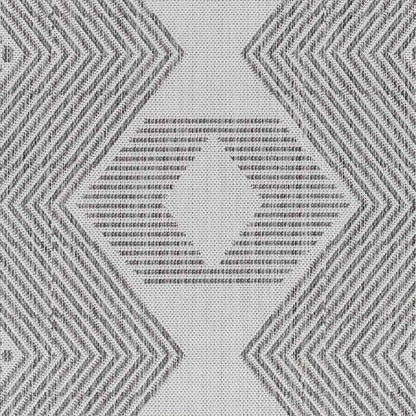 Templeton Global Silver Gray/Dark Gray Area Rug