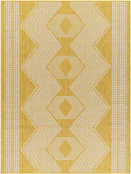 Templeton Global Silver Gray/Mustard Area Rug