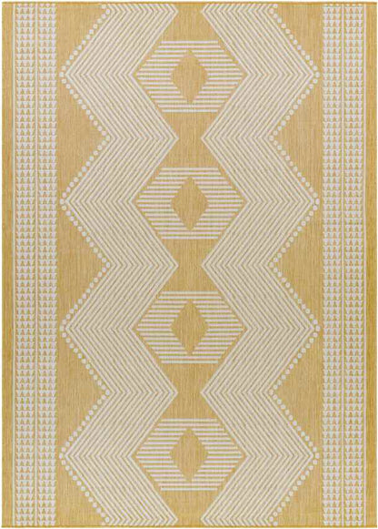 Templeton Global Silver Gray/Mustard Area Rug