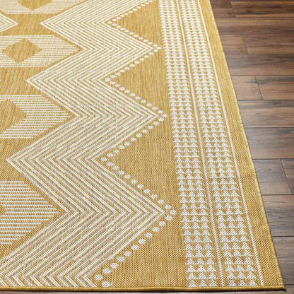 Templeton Global Silver Gray/Mustard Area Rug