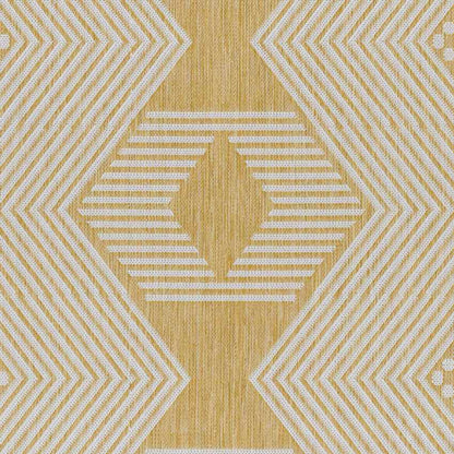 Templeton Global Silver Gray/Mustard Area Rug