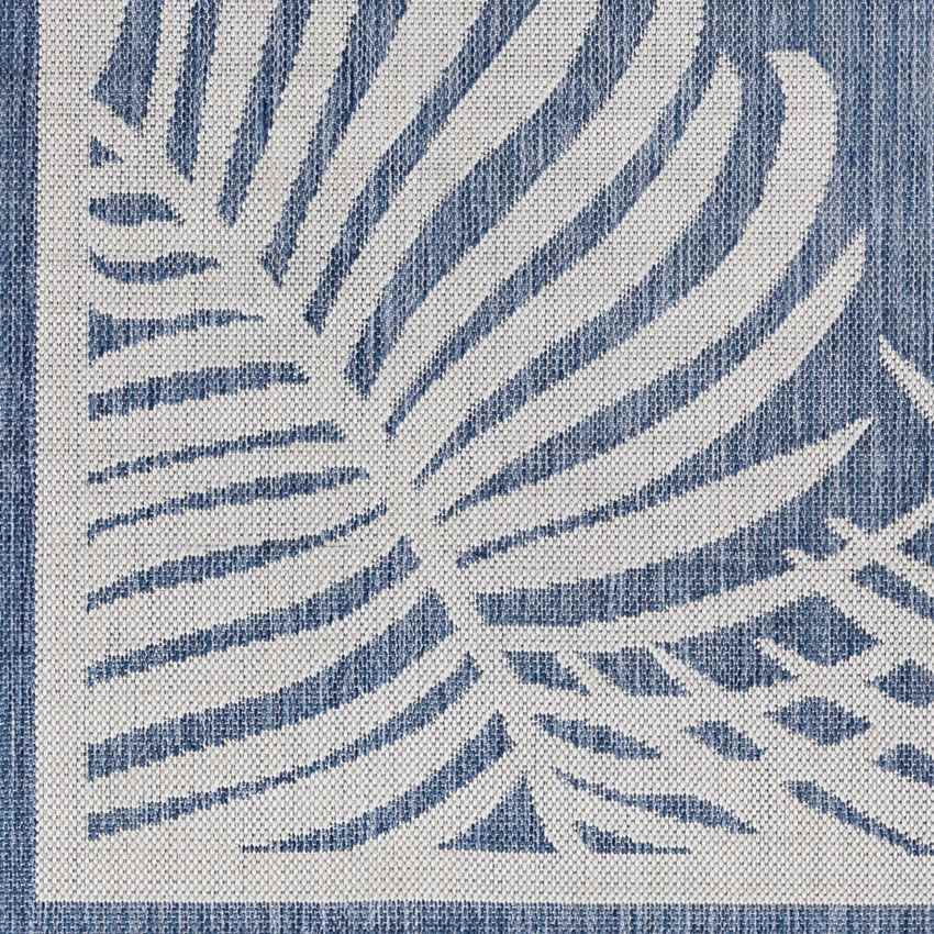 Tescott Coastal Navy Area Rug