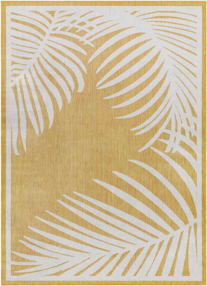 Tescott Coastal Mustard Area Rug