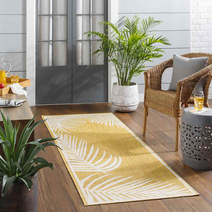 Tescott Coastal Mustard Area Rug