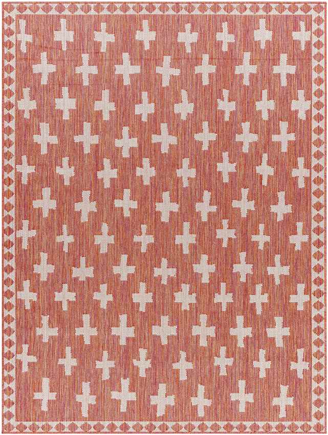 Thornhill Global Dark Coral Area Rug