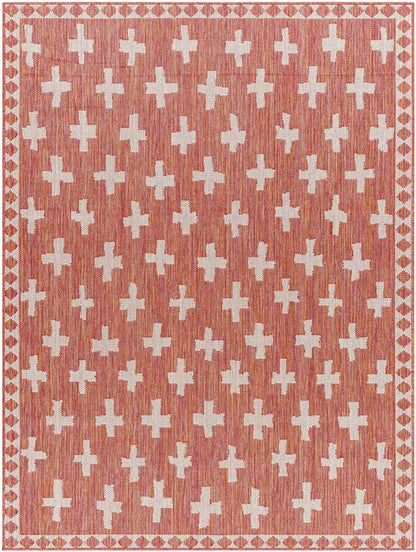 Thornhill Global Dark Coral Area Rug