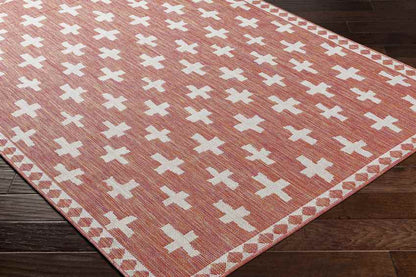 Thornhill Global Dark Coral Area Rug