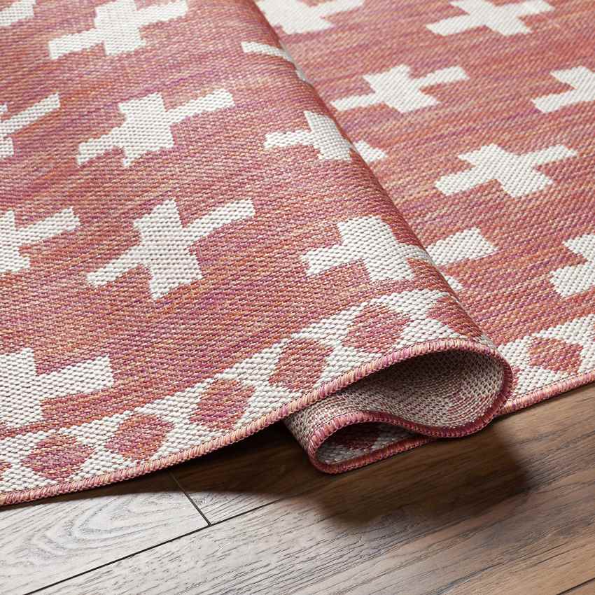 Thornhill Global Dark Coral Area Rug