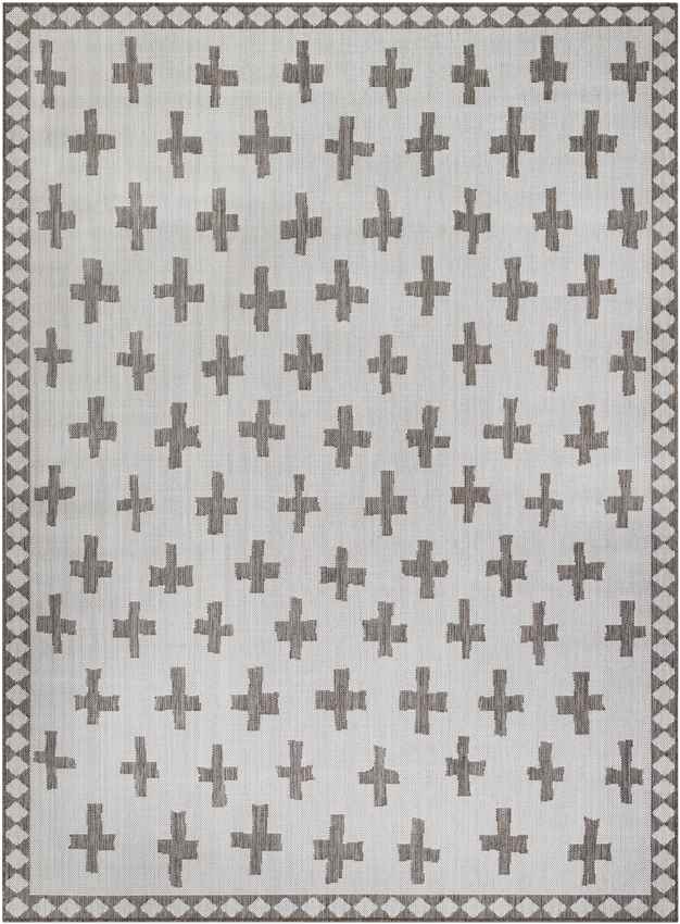 Thornhill Global Cream/Dark Brown Area Rug