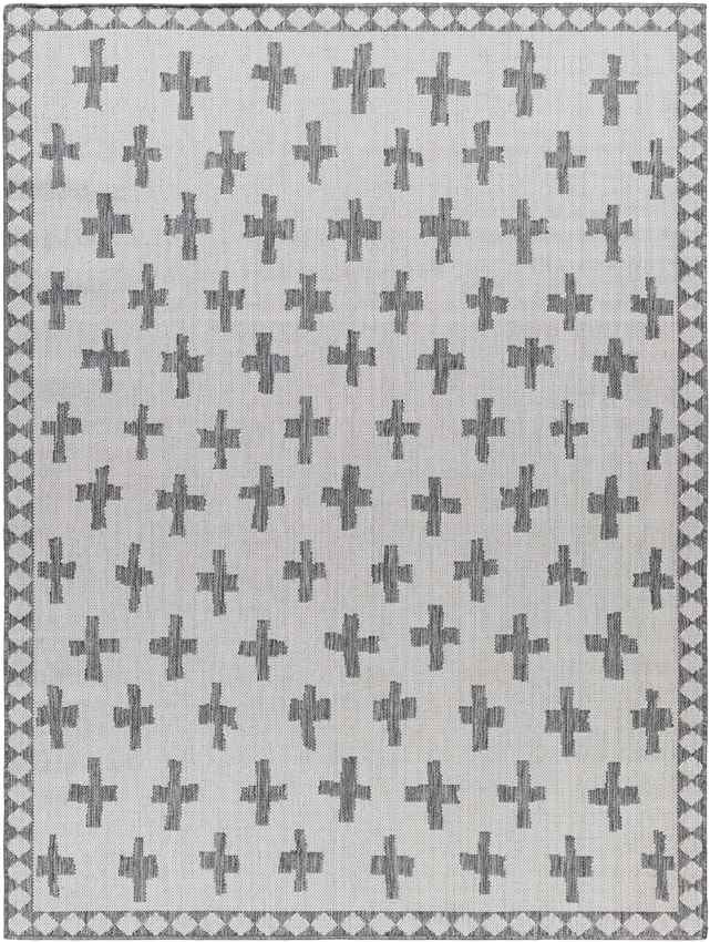 Thornhill Global Cream/Dark Gray Area Rug