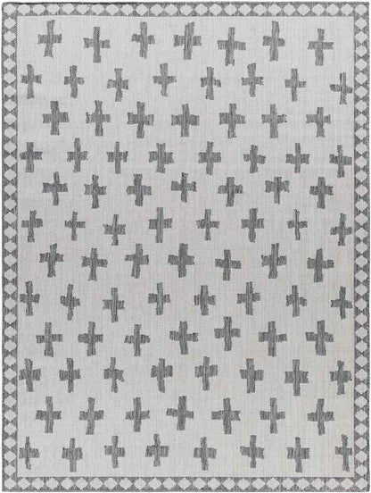 Thornhill Global Cream/Dark Gray Area Rug