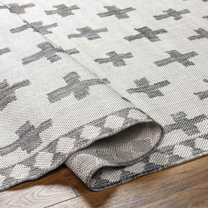 Thornhill Global Cream/Dark Gray Area Rug