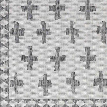 Thornhill Global Cream/Dark Gray Area Rug