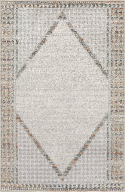 El Dorado Global Beige Washable Area Rug