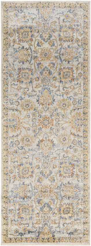 Eskridge Traditional Burnt Orange Washable Area Rug