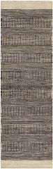 Cylinder Rustic Dark Brown/Black Area Rug