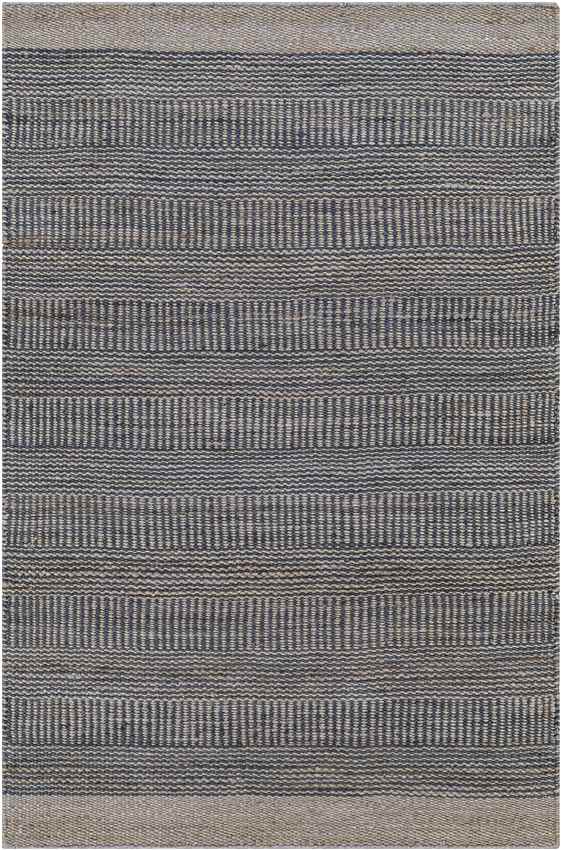 Cylinder Rustic Dark Blue/Light Gray Area Rug