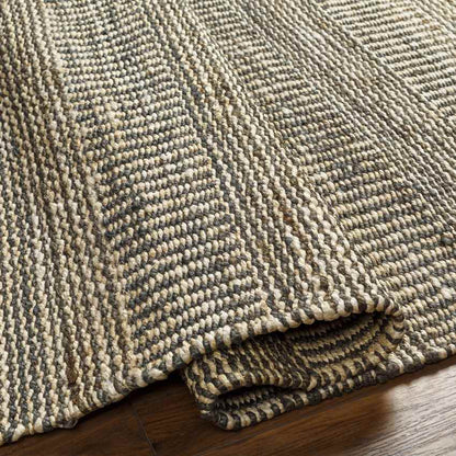 Cylinder Rustic Black/Tan Area Rug