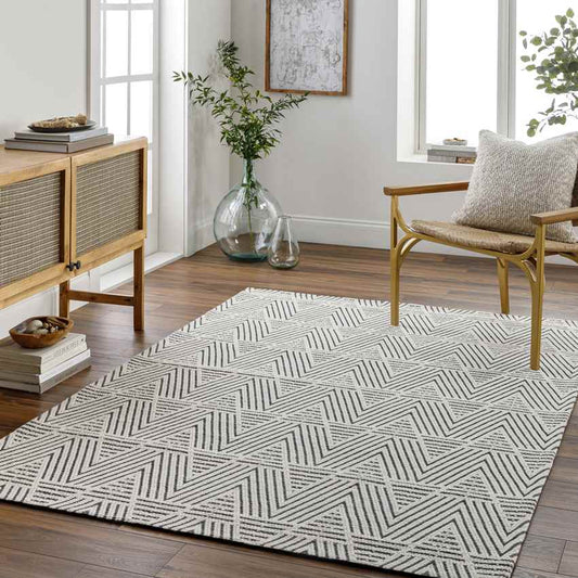 Dedham Modern Charcoal Area Rug