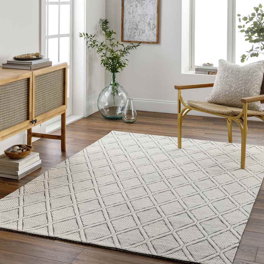 Defiance Modern Charcoal Area Rug