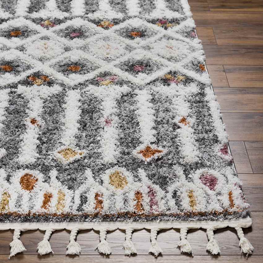 Gamaliel Global Charcoal Area Rug