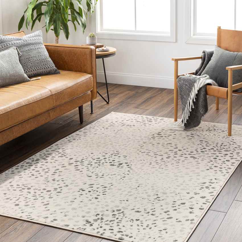 Brownell Modern Light Gray Area Rug