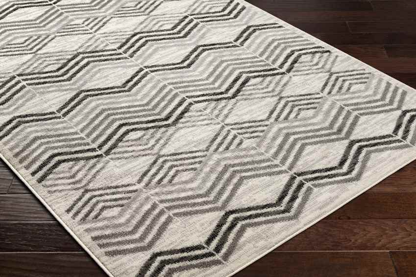 Burden Modern Charcoal Area Rug