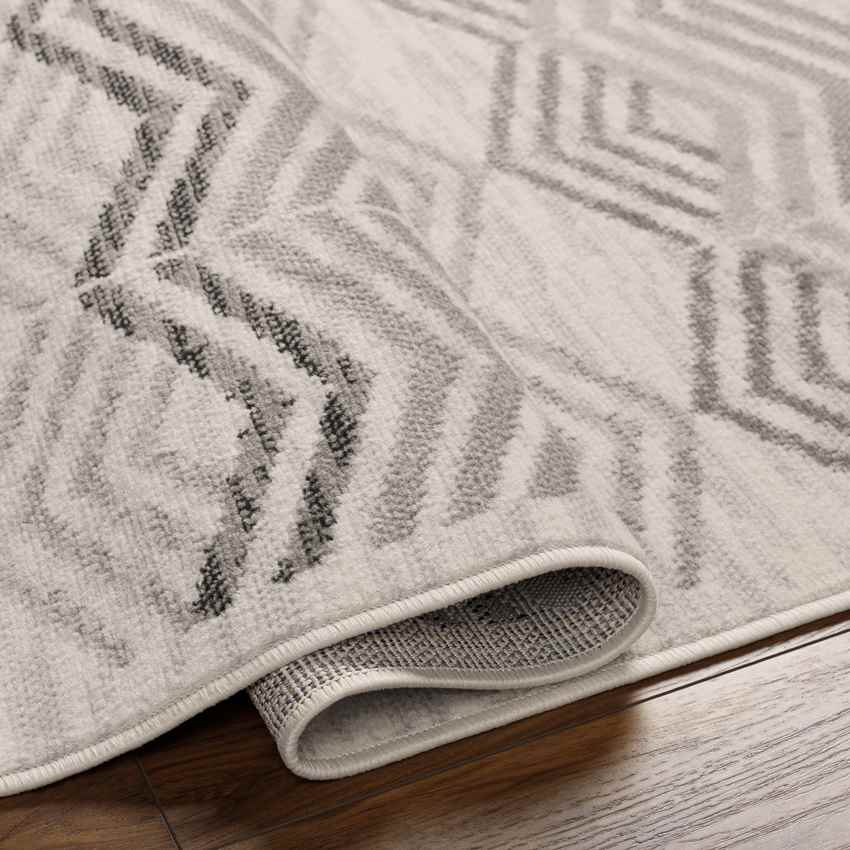Burden Modern Charcoal Area Rug