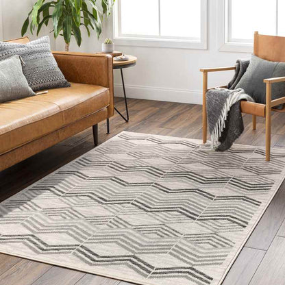 Burden Modern Charcoal Area Rug