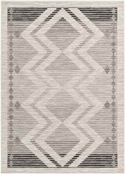 Burdett Global Charcoal Area Rug