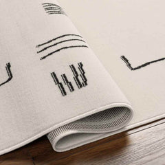 Burrell Modern Beige Area Rug