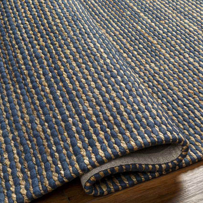 Denmark Modern Dark Blue Area Rug
