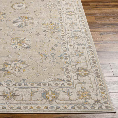 Falls Traditional Taupe Area Rug