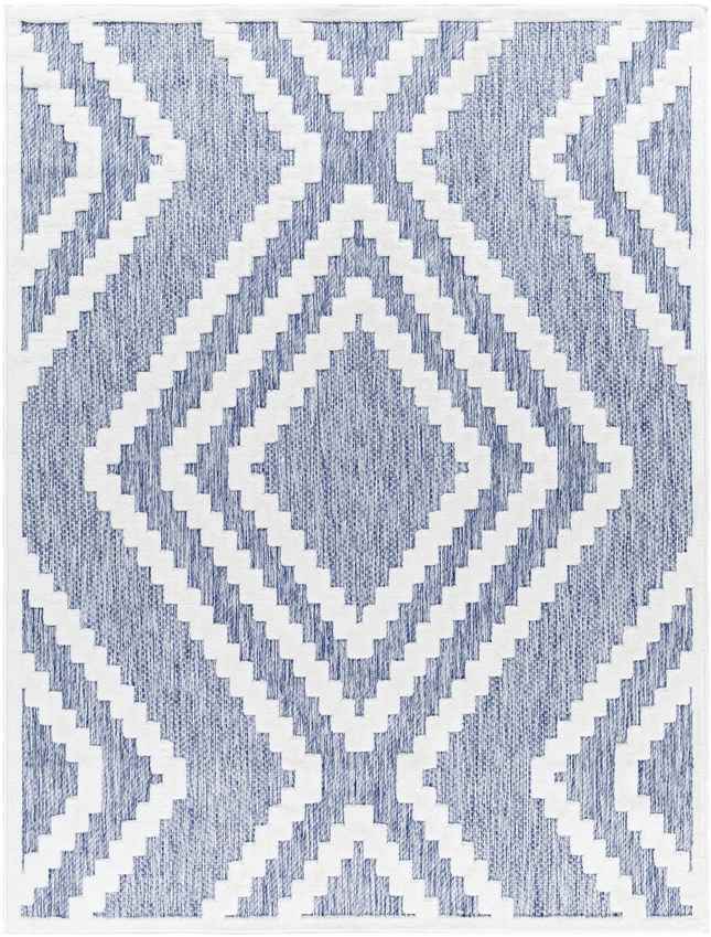 Burrton Modern Denim Area Rug