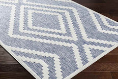Burrton Modern Denim Area Rug
