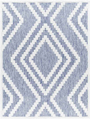 Burrton Modern Denim Area Rug