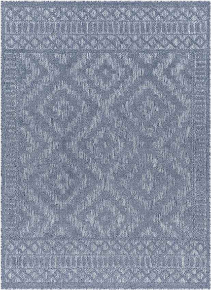 Bushong Modern Medium Denim Area Rug