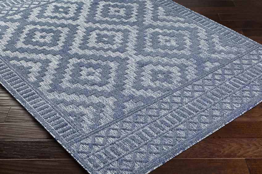 Bushong Modern Medium Denim Area Rug