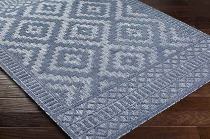 Bushong Modern Medium Denim Area Rug