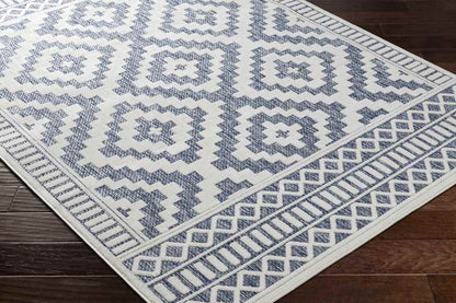 Bushong Modern Denim Area Rug