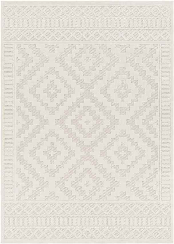 Bushong Modern Cream Area Rug