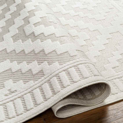 Bushong Modern Cream Area Rug