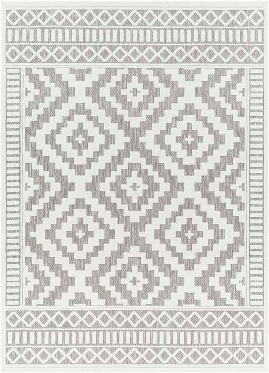 Bushong Modern Gray Area Rug