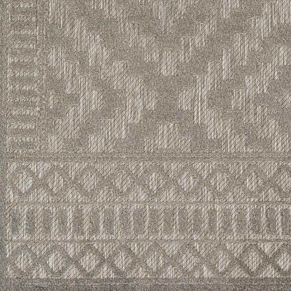 Bushong Modern Taupe Area Rug