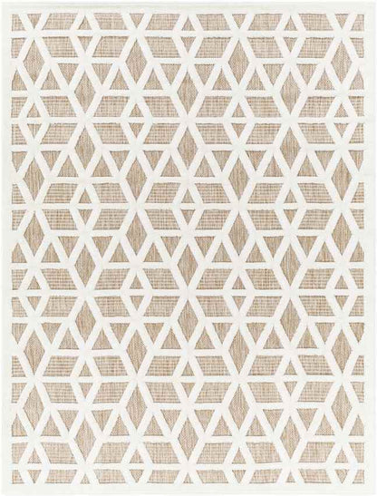 Bushton Modern Brown Area Rug