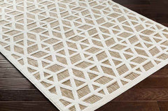 Bushton Modern Brown Area Rug