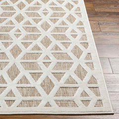 Bushton Modern Brown Area Rug
